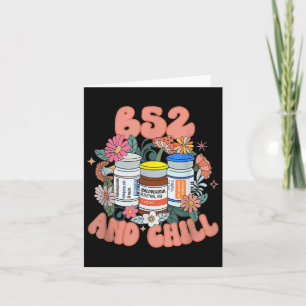 Tarjeta B52 Y Enfermera De Psiquiatría De Chill Dream Bena