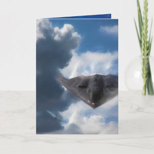 Tarjeta B-2 Spirit Stealth Bomber GHOST MAKER