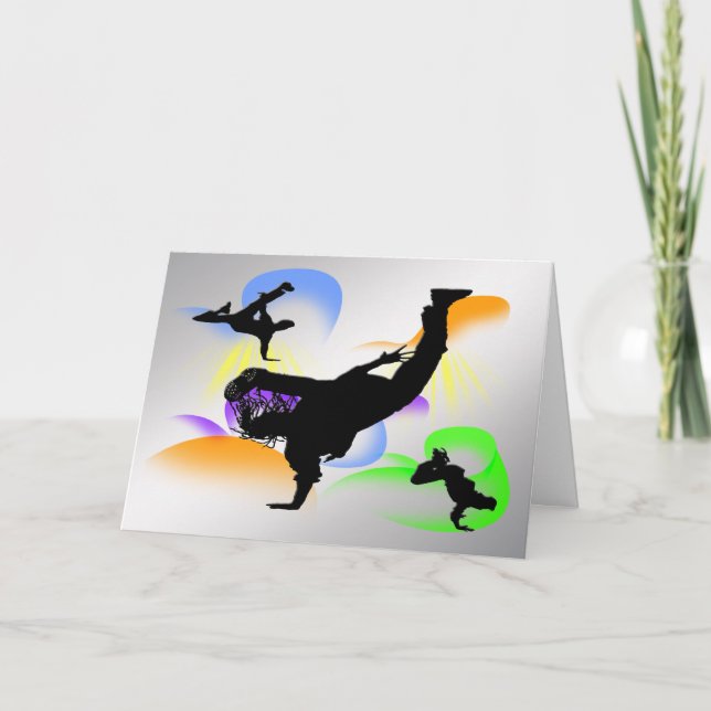 Tarjeta B-boying (Anverso)