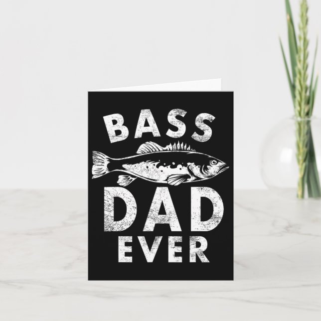Tarjeta B Los mejores regalos de pesca para papá día del p (Anverso)