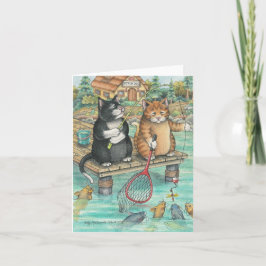 Tarjeta B y T #11 Notecard