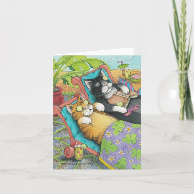 Tarjeta B y T #28 Notecard (Anverso)