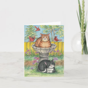 Tarjeta B y T #3 Notecard