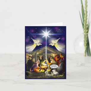 TARJETA ¡BAAA HUMBUG! -