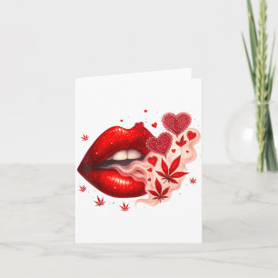Tarjeta Babe Amante de la Marihuana del Día de San Valentí