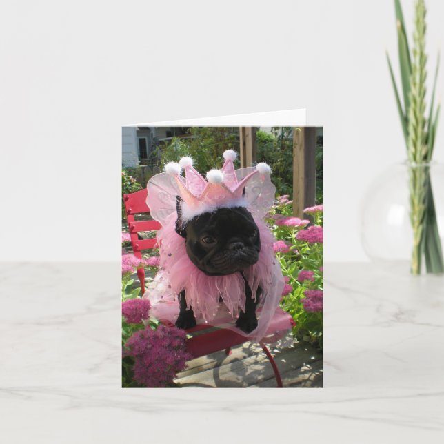 Tarjeta Babette - Hada de cumpleaños (Anverso)