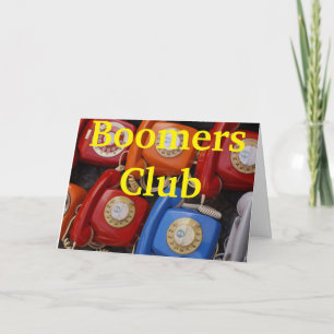 Tarjeta Baby Boomers