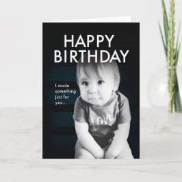 Tarjeta Baby Cute, Funny Birday Card