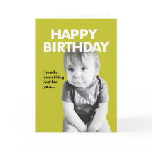 Baby Cute, Funny Birday Card