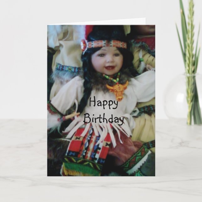 TARJETA BABY DOLL BIRTHDAY WISHES (Anverso)
