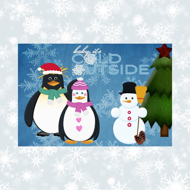 Tarjeta Baby It's Cold Outside Card (Subido por el creador)