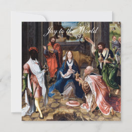 Tarjeta Baby Jesus with the Maji