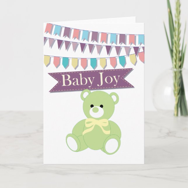 Tarjeta Baby Joy (Anverso)