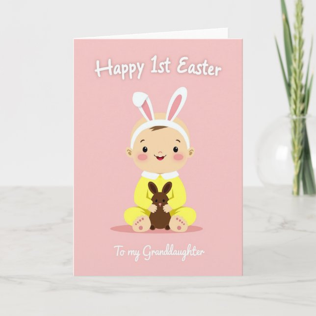 Tarjeta Baby Rabbit Pattern Card (Anverso)