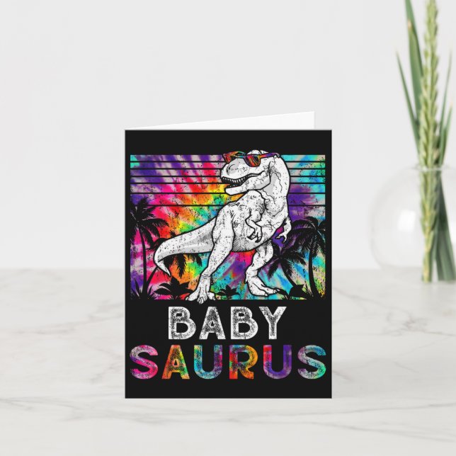 Tarjeta Baby Sauruse (Anverso)