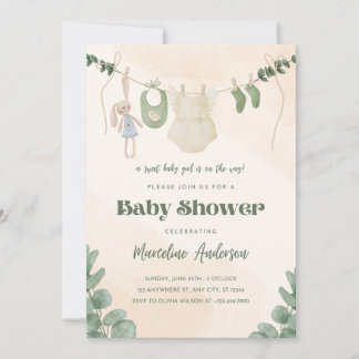 Tarjeta Baby Shower