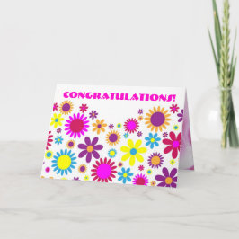 Tarjeta Baby Shower alegre