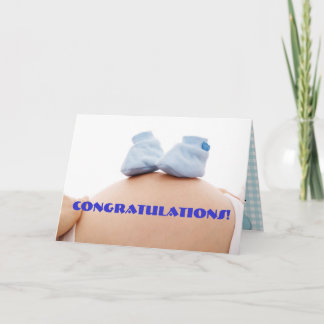 Tarjeta Baby Shower alegre