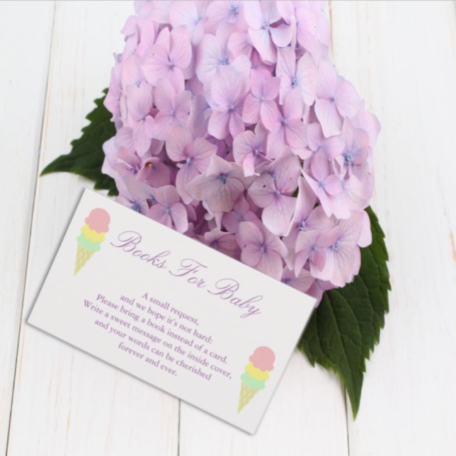 Tarjeta Baby Shower de crema de hielo de verano pa (Subido por el creador)