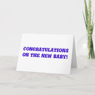Tarjeta Baby Shower divertida - Felicitaciones + M