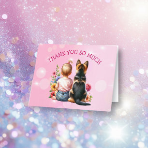 Tarjeta Baby Shower Gracias