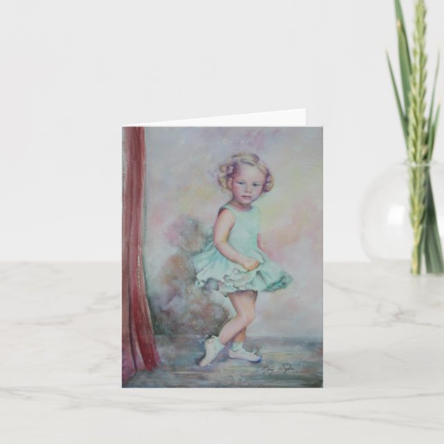 Tarjeta Baby's Debut note cards (Anverso)
