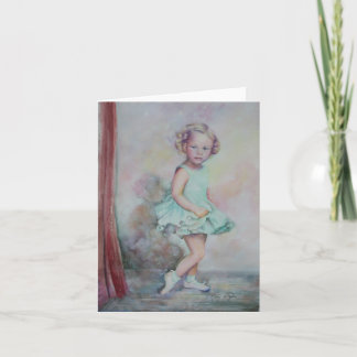 Tarjeta Baby's Debut note cards