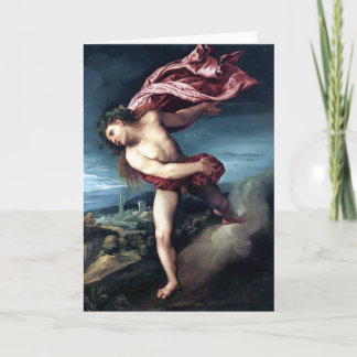 Tarjeta Bacchus Fine Art Greetings Card