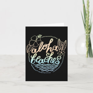 Tarjeta Bachelorette Party - Playas de Aloha