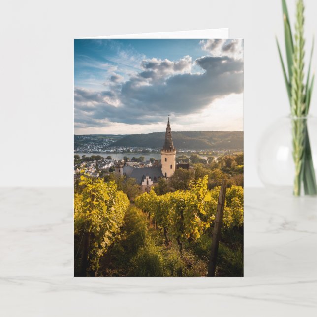Tarjeta Bad Honningen Alemania (Anverso)