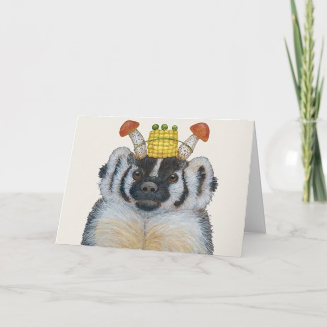 Tarjeta Badger card (Anverso)