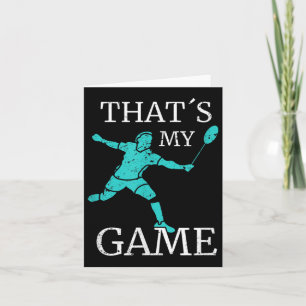 Tarjeta Badminton Funny Cita al jugador de Badminton