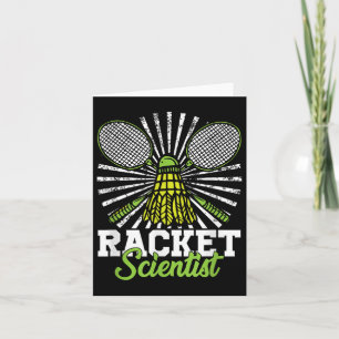 Tarjeta Badminton Gift Shuttle Racket Badminton
