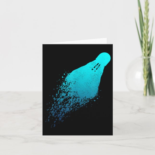 Tarjeta Badminton Player Vintage (Anverso)