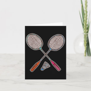 Tarjeta Badminton Racquet And Shuttes Professional Badmin