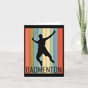 Tarjeta Badminton - Reproductor de Badminton