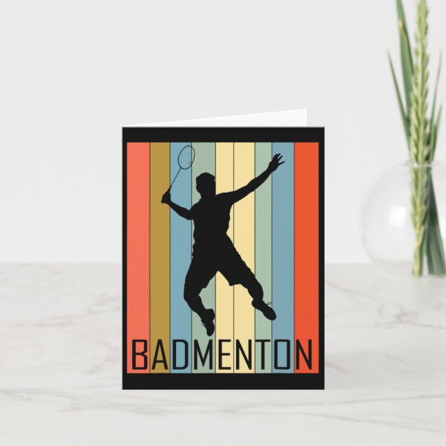 Tarjeta Badminton - Reproductor de Badminton (Anverso)