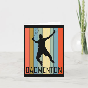 Tarjeta Badminton - Reproductor de Badminton
