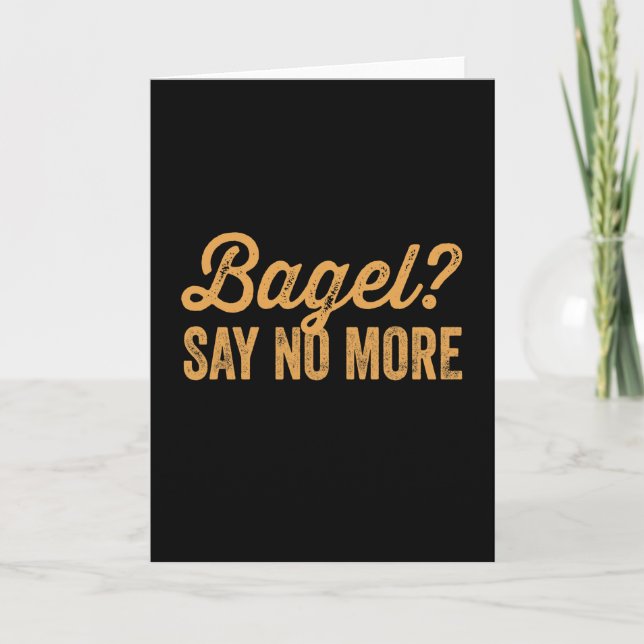 Tarjeta Bagel (Anverso)