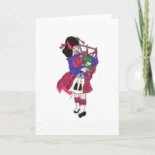 Tarjeta Bagpiper