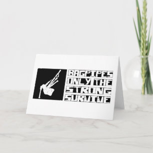 Tarjeta Bagpipes sobrevive