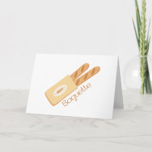 Tarjeta Baguette