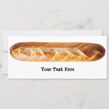 Baguette de pan de palo de pan francés personaliza