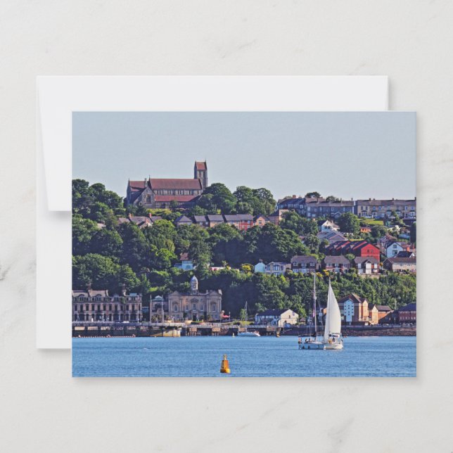 Tarjeta Bahía de Cardiff, Cardiff, Gales. (Anverso)