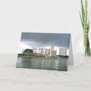 Tarjeta Bahía Marina de Singapur