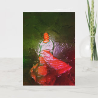 Tarjeta Baila Mujer