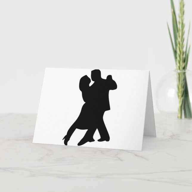 Tarjeta Bailando (Anverso)