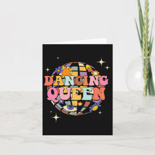 Tarjeta Bailando Queen Dance Mom Para Fiestas De Baile