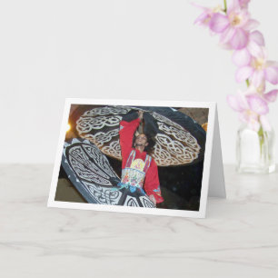Tarjeta Bailarín Egipcio de Tanoura