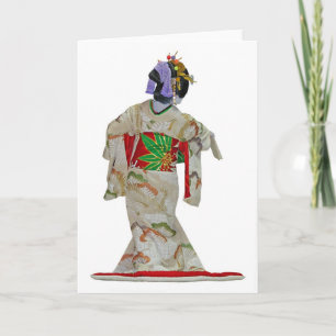 Tarjeta Bailarín japonés 1